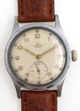 SMITHS MILITARY DELUXE ISSUE A409 PATTERN DENNISON CASED WRISTWATCH 1953