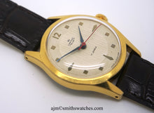 DELUXE SMITHS GENTS DUSTPROOF WATCH C 1958 FULLY SERVICED AB377
