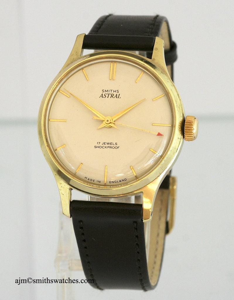 ASTRAL SMITHS MADE IN ENGLAND 17 JEWEL MODEL IN BRONZE FINISH