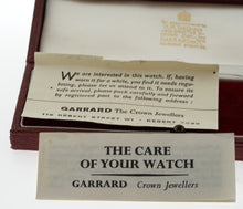 GARRARD SMITHS RETAILED FOR FORD PRESENTATION WATCH WITH SMITHS 18 JEWEL HIGHEST GRADE MANUAL MOVEMENT IN THE ORIGINAL FORD BOX WITH PAPERS 2