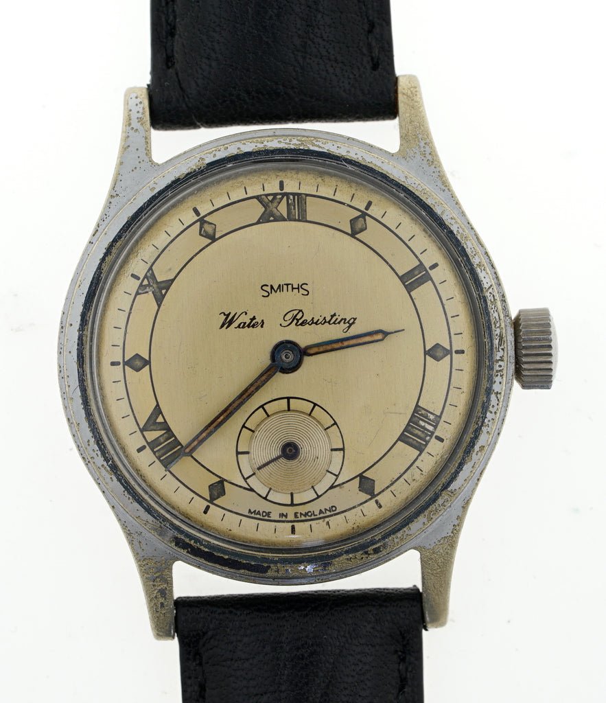 SMITHS EARLY WATER RESISTING 1952 WRISTWATCH DENNISON AQUATITE