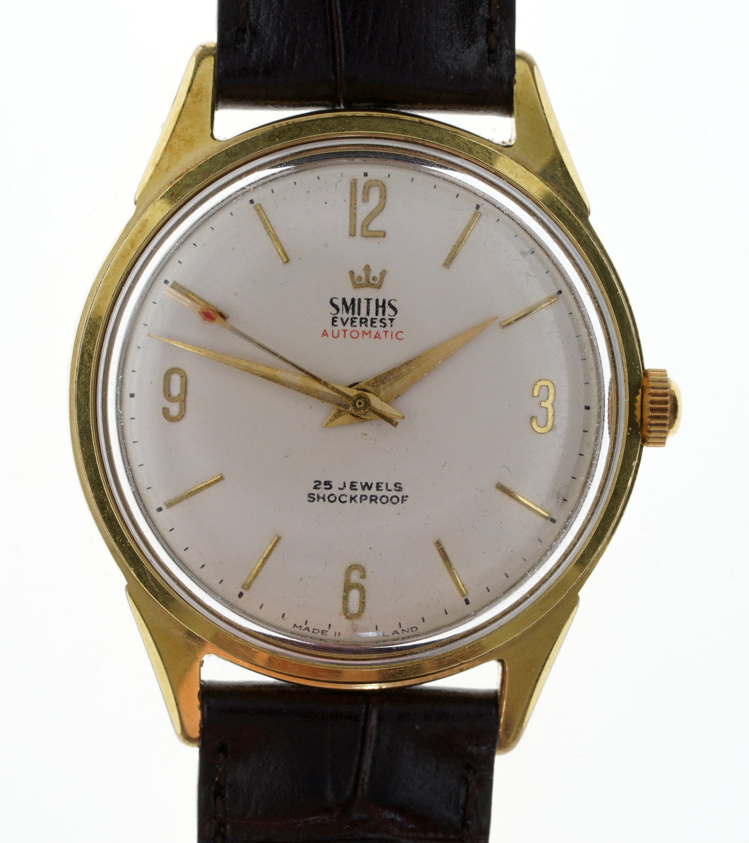 EVEREST SMITHS GOLD PLATED  AUTOMATIC ENGLISH WATCH C 1962 GOOD ORIGINAL PIECE MODEL SW301