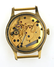 SMITHS ASTRAL NATIONAL 17 JEWEL 1960'S GOLD PLATE AND STEEL ENGLISH WRISTWATCH.