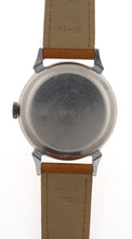 X DELUXE SMITHS CHROME AND STEEL HORN LUG A104 WRISTWATCH c 1952/3