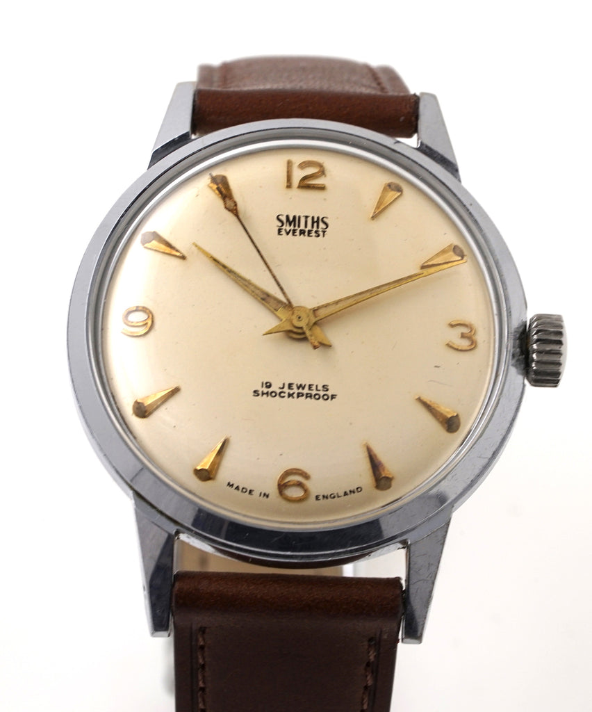 EVEREST SMITHS CHROME PLATED AND STAINLESS STEEL GENTS ENGLISH