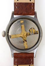 SMITHS MILITARY DELUXE ISSUE A409 PATTERN DENNISON CASED WRISTWATCH 1953