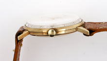 ASTRAL SMITHS MADE IN ENGLAND SOLID 9CT GOLD VINTAGE GENTS WRISTWATCH BRITISH RAIL 1969 WITH BOX