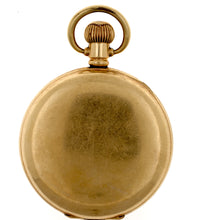 J W BENSON  ENGLISH POCKET WATCH C1950 B SERIES OPEN FACE 15 JEWEL DENNISON CASE