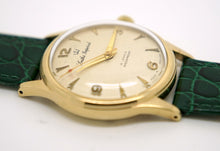 IMPERIAL SMITHS ENGLISH MADE MANUAL WOUND 19 JEWEL WRISTWATCH GOLD DENNISON AQUATITE CASED  2