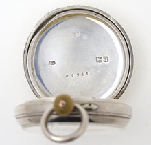 SMITHS EARLY S SMITH & SON LONDON SILVER OPEN FACED ENGLISH POCKET WATCH