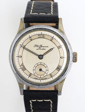 J W BENSON LONDON SMITHS MADE IN ENGLAND ROMAN NUMERAL DIAL DENNISON AQUATITE CASE C 1953 5