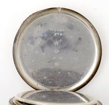 SMITHS EARLY S SMITH & SON LTD SILVER SWISS MADE POCKET WATCH