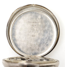 SMITHS EARLY S SMITH & SON LTD SILVER SWISS MADE POCKET WATCH