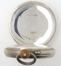 SMITHS EARLY S SMITH & SON LONGINES SILVER OPEN FACED POCKET WATCH 1904