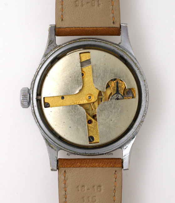 DELUXE SMITHS A 409 PATTERN DENNISON CASED EXPEDITION WRISTWATCH 1954 ...