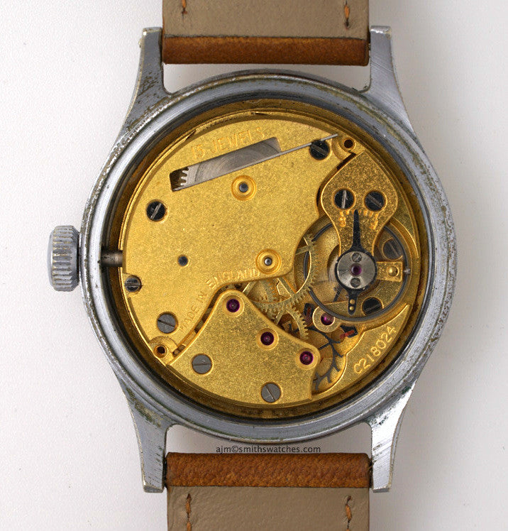 DELUXE SMITHS A 409 PATTERN DENNISON CASED EXPEDITION WRISTWATCH 1954 ...