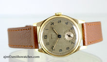 SMITHS EARLY 9CT GOLD WRISTWATCH HALLMARKED 1947/8