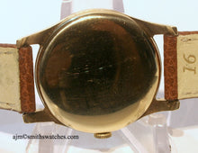 SMITHS EARLY 9CT GOLD WRISTWATCH HALLMARKED 1946/7 2