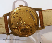 SMITHS EARLY 9CT GOLD WRISTWATCH HALLMARKED 1946/7 2