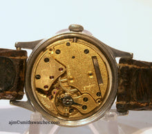 SMITHS EARLY 12-15 DENNISON AQUATITE WRISTWATCH C 1952