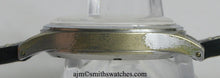 J W BENSON LONDON SMITHS MADE IN ENGLAND ROMAN NUMERAL DIAL DENNISON AQUATITE CASE C 1953 5