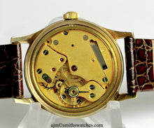 GARRARD SMITHS RETAILED FOR FORD PRESENTATION WATCH WITH SMITHS 18 JEWEL HIGHEST GRADE MANUAL MOVEMENT IN THE ORIGINAL FORD BOX WITH PAPERS
