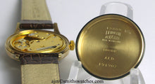 GARRARD SMITHS RETAILED FOR FORD PRESENTATION WATCH WITH SMITHS 18 JEWEL HIGHEST GRADE MANUAL MOVEMENT IN THE ORIGINAL FORD BOX WITH PAPERS
