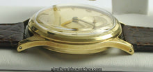 GARRARD SMITHS RETAILED FOR FORD PRESENTATION WATCH WITH SMITHS 18 JEWEL HIGHEST GRADE MANUAL MOVEMENT IN THE ORIGINAL FORD BOX WITH PAPERS