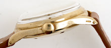 DELUXE SMITHS SOLID  9CT GOLD GENTS WRISTWATCH 1956 PRESENTATION BRISTOL MOTORS