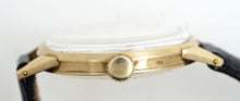 DELUXE MADE IN ENGLAND LARGE SIZED HIGH GRADE 18J SOLID 9CT GOLD ENGLISH WRISTWATCH 1961 ENGRAVED BOXED