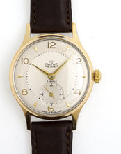 DELUXE SMITHS GENTS ENGLISH PATTERN GOLD PLATED  MODEL A 417 C 1958