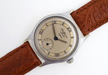 J W BENSON LONDON TROPICAL SMITHS ROMAN NUMERAL DIAL DENNISON AQUATITE CASE C 1950