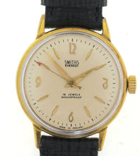 EVEREST SMITHS GOLD PLATED 19 JEWEL SMITHS MADE IN ENGLAND WRISTWATCH OVERHAULED C 1964
