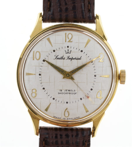 IMPERIAL SMITHS MADE IN ENGLAND WRISTWATCH IN EXCELLENT CONDITION WITH BOX & PAPER