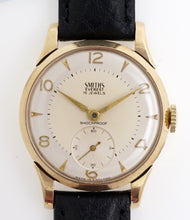 EVEREST SMITHS 15J 9CT GENTS A504/E 1961 PRESENTATION WATCH