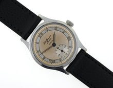 J W BENSON LONDON SMITHS MADE IN ENGLAND ROMAN NUMERAL DIAL DENNISON AQUATITE CASE C 1954