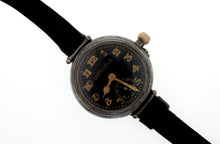 S SMITH & SONS SMITHS EARLY WW1 SILVER BORGEL OFFICERS TRENCH WATCH VERY ORIGINAL  WITH STRAP