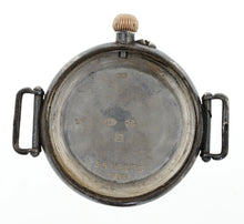 S SMITH & SONS SMITHS EARLY WW1 SILVER BORGEL OFFICERS TRENCH WATCH VERY ORIGINAL  WITH STRAP