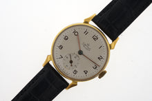 DELUXE SMITHS HORN LUG WRISTWATCH A304 c1952 SERVICED MINGOLD GP CASE