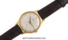 DELUXE SMITHS LARGE GENTS ENGLISH WRISTWATCH MODEL A325 A RARE MODEL c 1955/6 2