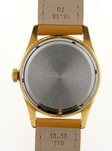 DELUXE SMITHS GENTS GOLD PLATED WATCH 50'S EXCELLENT CONDITION