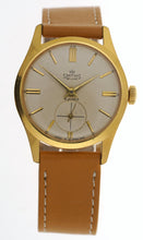 DELUXE SMITHS GENTS GOLD PLATED WATCH 50'S EXCELLENT CONDITION