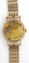 DELUXE SMITHS MODEL A501 1955 AUSTIN MOTOR COMPANY 9 CT GOLD ENGLISH WRISTWATCH GOLD BRACELET WITH BOX PAPER