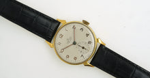 DELUXE SMITHS HORN LUG WRISTWATCH A304 c1952 SERVICED MINGOLD GP CASE