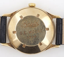 DELUXE SMITHS BRISTOL AVIATION 9CT DENNISON CASED WATCH WITH BOX PAPERS EXTRAS EXCELLENT