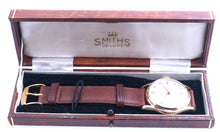 DELUXE SMITHS BRISTOL MOTORS OR CARS GOLD 1956 WRISTWATCH BOXED EXCELLENT WITH BOX